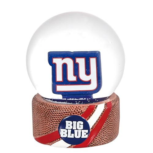 New York Giants NFL Snow Globe - Holiday Tabletop Decoration