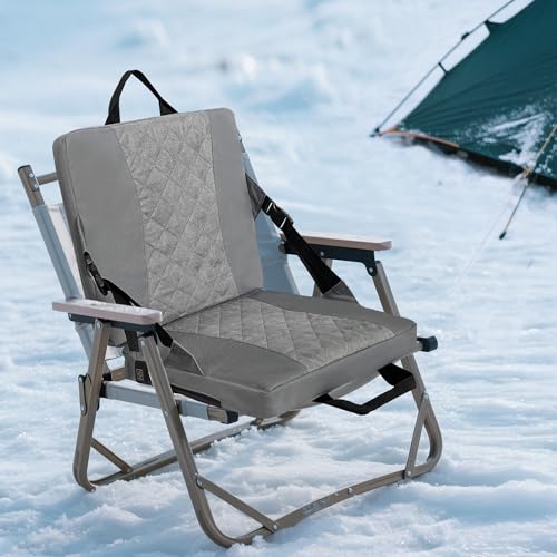USB Heated Stadium Seat Cushion - Foldable & Portable