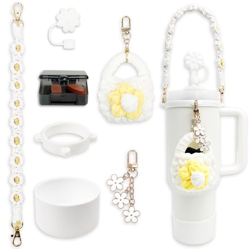 Stanley Cup Accessories Set for 30oz & 40oz Tumblers - White