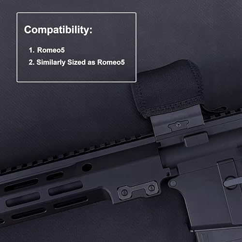 Neoprene Dust Cover for Red Dot Sights - Compatible with Romeo5 & Similar Optics