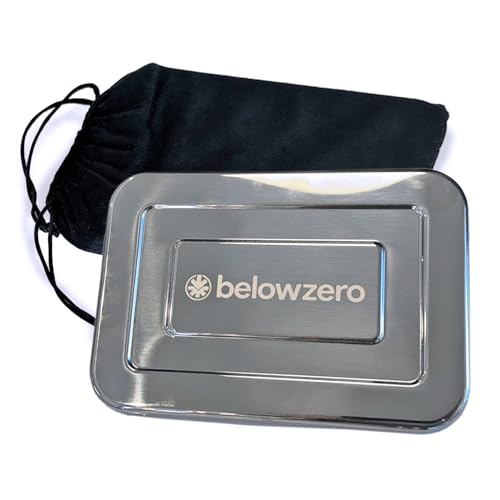 Below Zero 1-Pack Reusable Stainless Steel Ice Pack for Coolers & Lunch Boxes