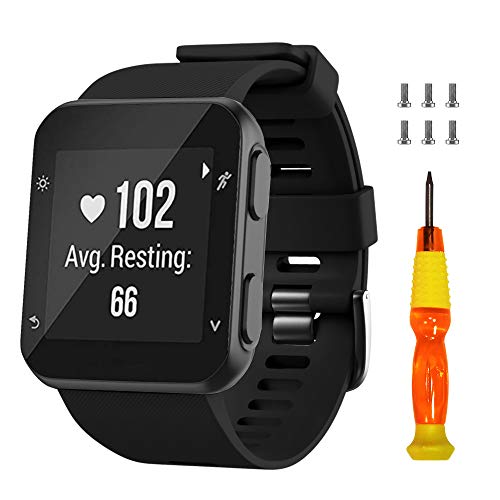 NotoCity for Garmin Forerunner 35 Band Soft Silicone Replacement
