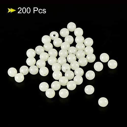 6mm Luminous Fishing Beads - Soft Plastic Glow Bait Eggs