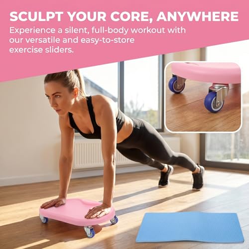 Abdominal Exercise Sliders - Fitness Discs for Core Training