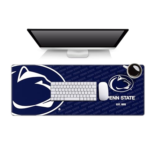 NCAA Penn State Nittany Lions Desk Pad - Non-Slip Rubber, 31.5" x 12"