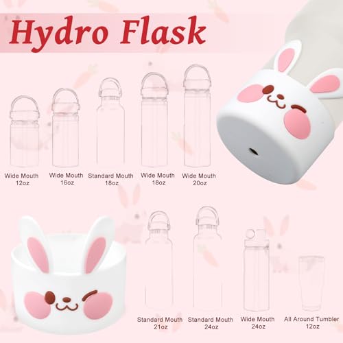 Cartoon Rabbit Silicone Boot for Stanley Cup 40/30oz - Tumbler Protector