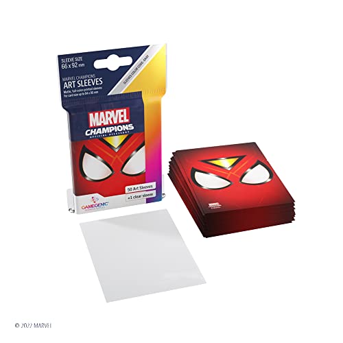 Gamegenic Marvel Champions Spider-Woman Card Sleeves Pack of 50 | TCG & LCG Accessories