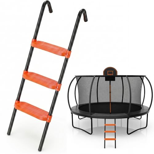 3-Step Trampoline Ladder - Universal Non-Slip Design for Kids