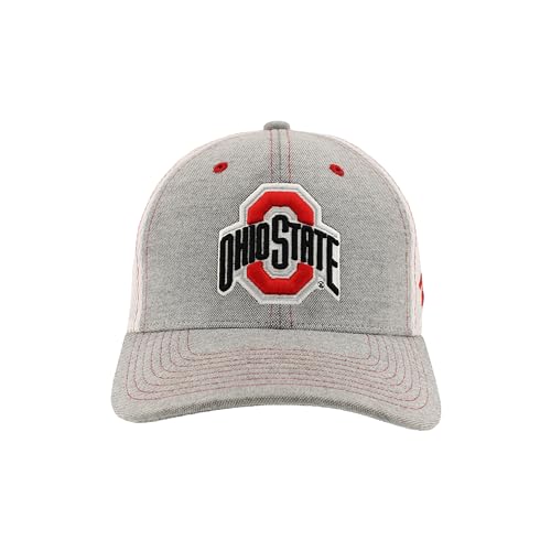 Ohio State Buckeyes Fitted Hat - Gray