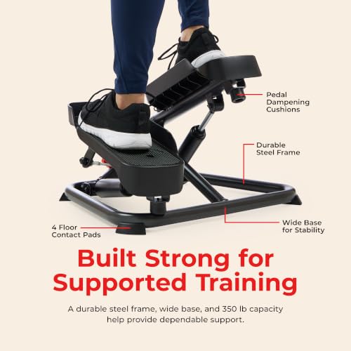 Twist Stair Stepper with Resistance Bands - Black Onyx