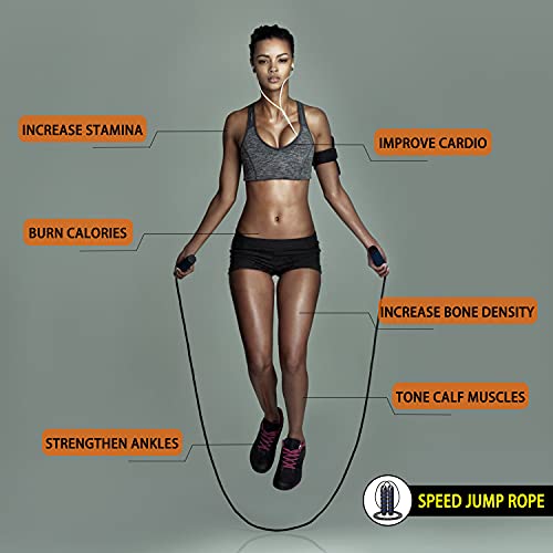 Speed Agility Training Set - Ladder, Cones, Jump Rope, Blue