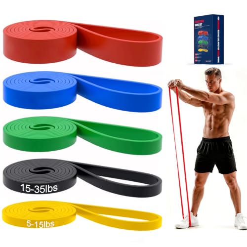 Resistance Bands Set for Exercise, Stretching & Muscle Training