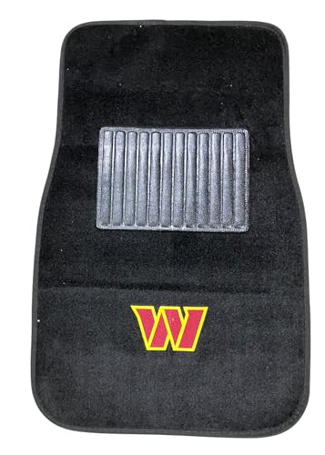 Embroidered Car Mat Set - Washington Commanders | 17"x25.5"