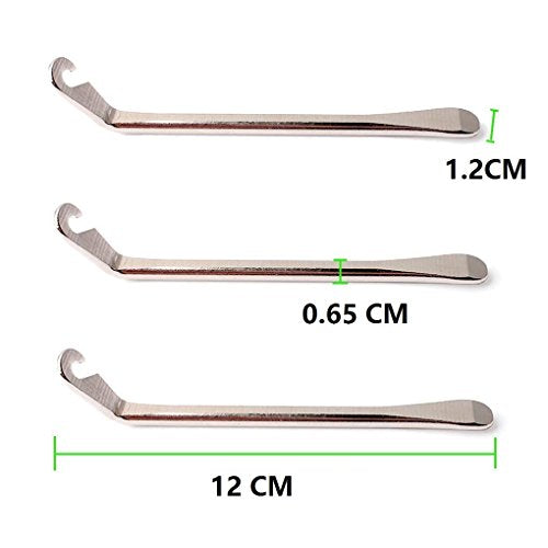 Bicycle Tire Levers - Stainless Steel Repair Tool Set of 3