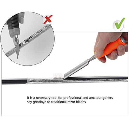 Golf Grip Tape Removal Tool - Graphite & Steel Shaft Tape Stripper Kit
