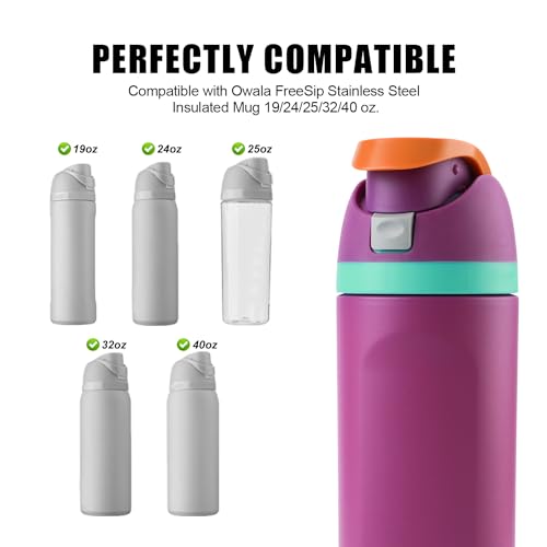Replacement Push Button for Owala FreeSip Water Bottles - 4 Pack