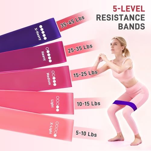 Pilates Ring Set with 12" Ring & 9" Ball - Pink - 15 PCS Kit