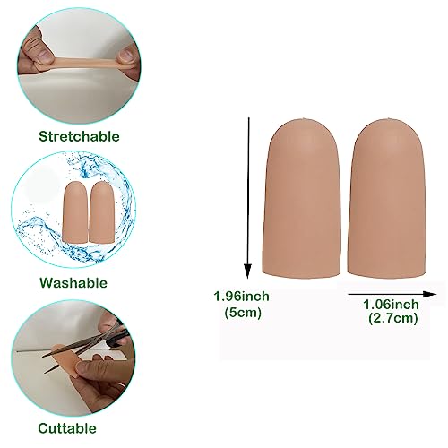 10 Medium Gel Finger Cots - Relief for Arthritis & Eczema