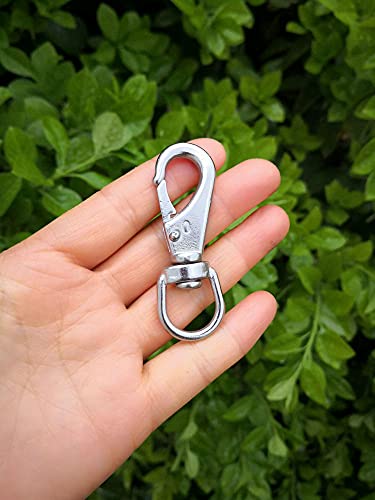 Stainless Steel Swivel Eye Snap Hook - 11/16 Inch, 120lbs