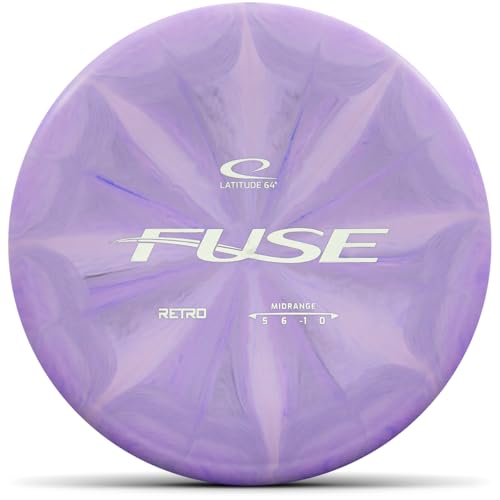Latitude 64 Retro Burst Disc Golf Set 5-Pack - Beginner Friendly, Includes Keystone, Fuse, River, Saint, Ballista