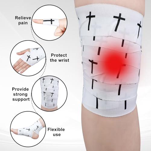 Christian Cross Athletic Tape - 2 Pack, 2in x 23ft Sports Wrap