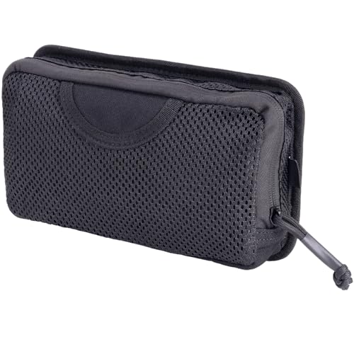VEAPILS Black Tactical Mesh Pouch Modular Backpack Organizer Insert