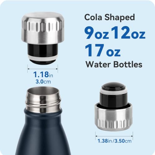 Replacement Leak-Proof Lid for 17 oz Cola Water Bottles