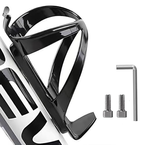 Bike Water Bottle Holder - Black, 1 Pack