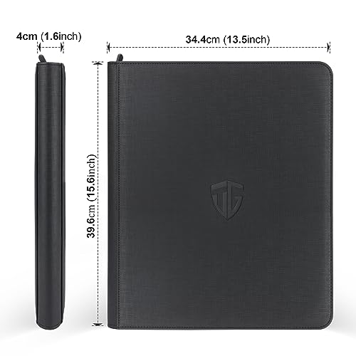 Top Loader Card Binder for 3"x4" Trading Cards - Holds 216 Sleeves