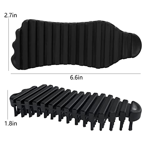Kreapa 1pcs Nylon Barbell Brush for Weightlifting Bar Cleaning, Durable & Scratch-Free