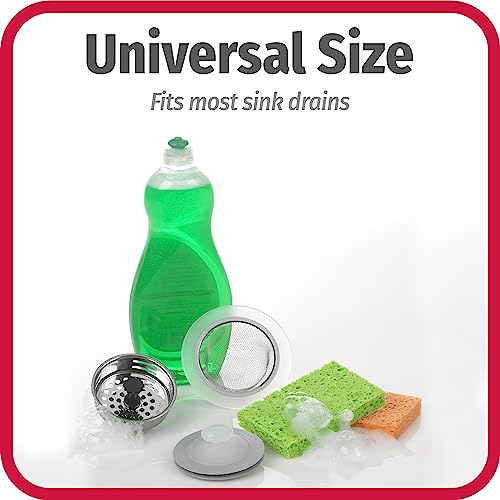 Universal Kitchen Sink Stopper - Flexible Rubber Drain Plug