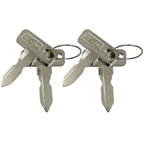 OEM Replacement Ignition Key Set for Club Car DS/Precedent (1982+) - 4 Keys