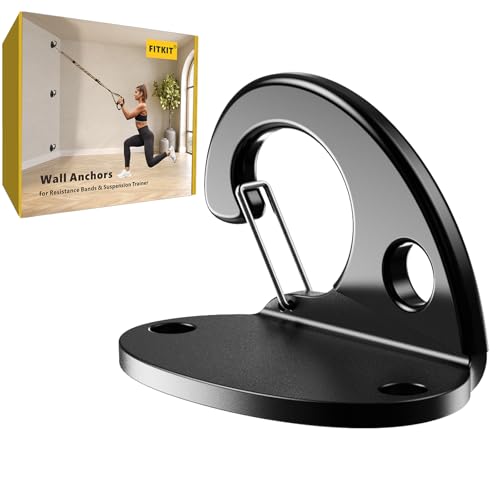 Wall Mount Anchor Kit for Resistance Bands - 3-Pack