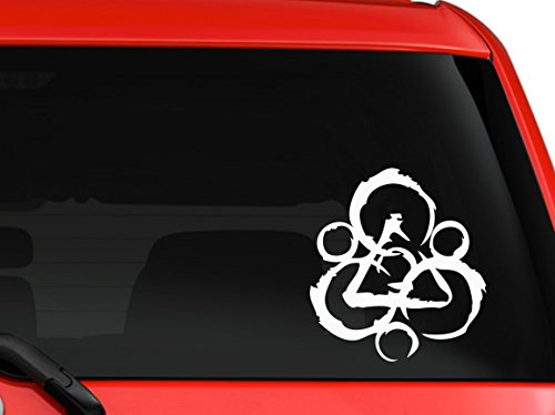 Coheed Inspired Vinyl Decal Sticker - 5.5" White for Cars, Laptops