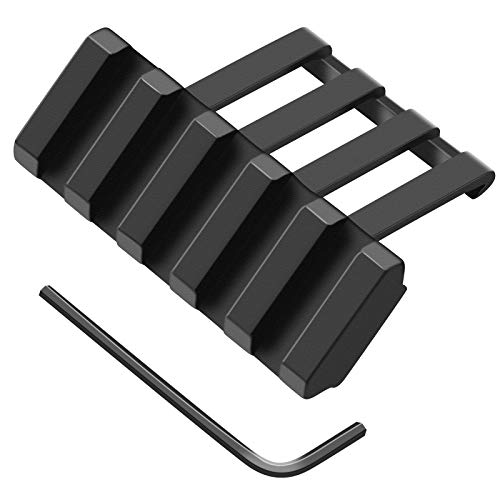 45 Degree Offset Picatinny Rail Mount - 5 Slot, 1 Pack