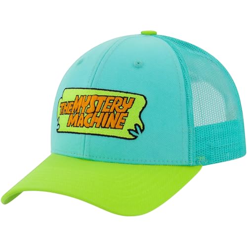 Scooby-Doo Trucker Hat with Mystery Machine Logo - One Size Adult Cap