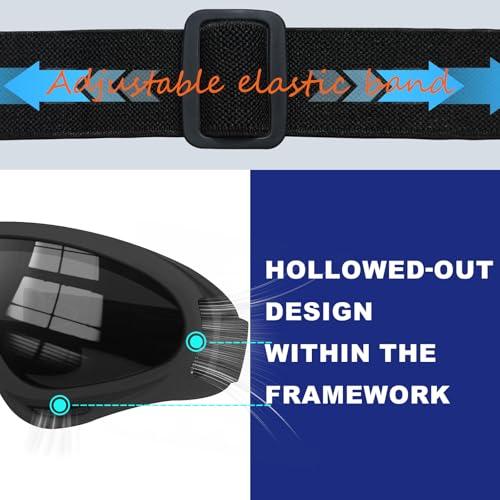 3 Pack Ski Goggles - UV Protection & Dustproof for Off-Road Racing