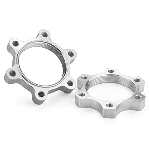 44mm Bike Freewheel Threaded Hub - Set of 2 Aluminum Adapters