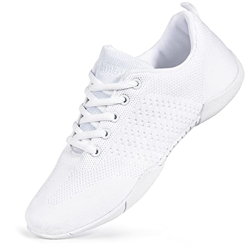 White Cheerleading Dance Shoes for Women - CADIDL