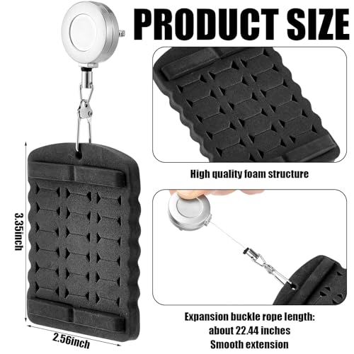 Fly Fishing Foam Patch with Retractable Buckle - 2 Pack, Simple Design
