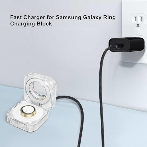Fast Charger for Oura Ring 4, 3 & Samsung Galaxy Ring