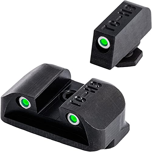 Glock Handgun Night Sights - Tritium Front & Rear High-Visibility