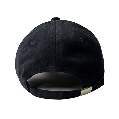 NPQQUAN Black Classic Low Profile Baseball Cap Dad Hat Adjustable Unisex