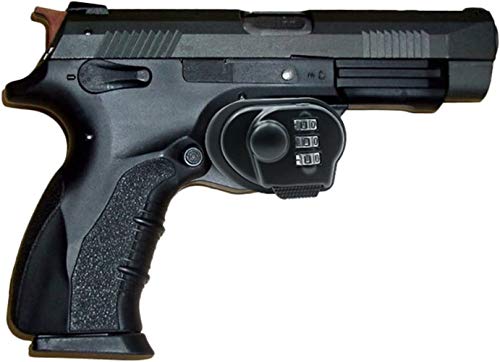 3-Digit Combination Gun Lock & Cable Lock - Onyx