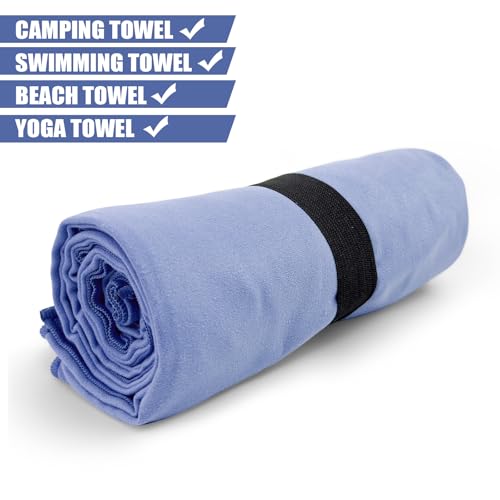 Camping Towel XL Size Microfiber Quick Dry Swimming Pool Beach Travel