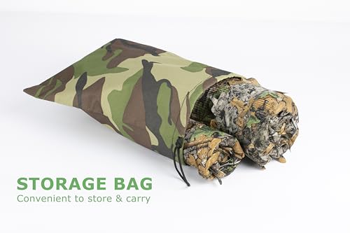 Ginsco X-Large-XX-Large 3D Leafy Ghillie Suit for Hunting & Outdoor Camouflage