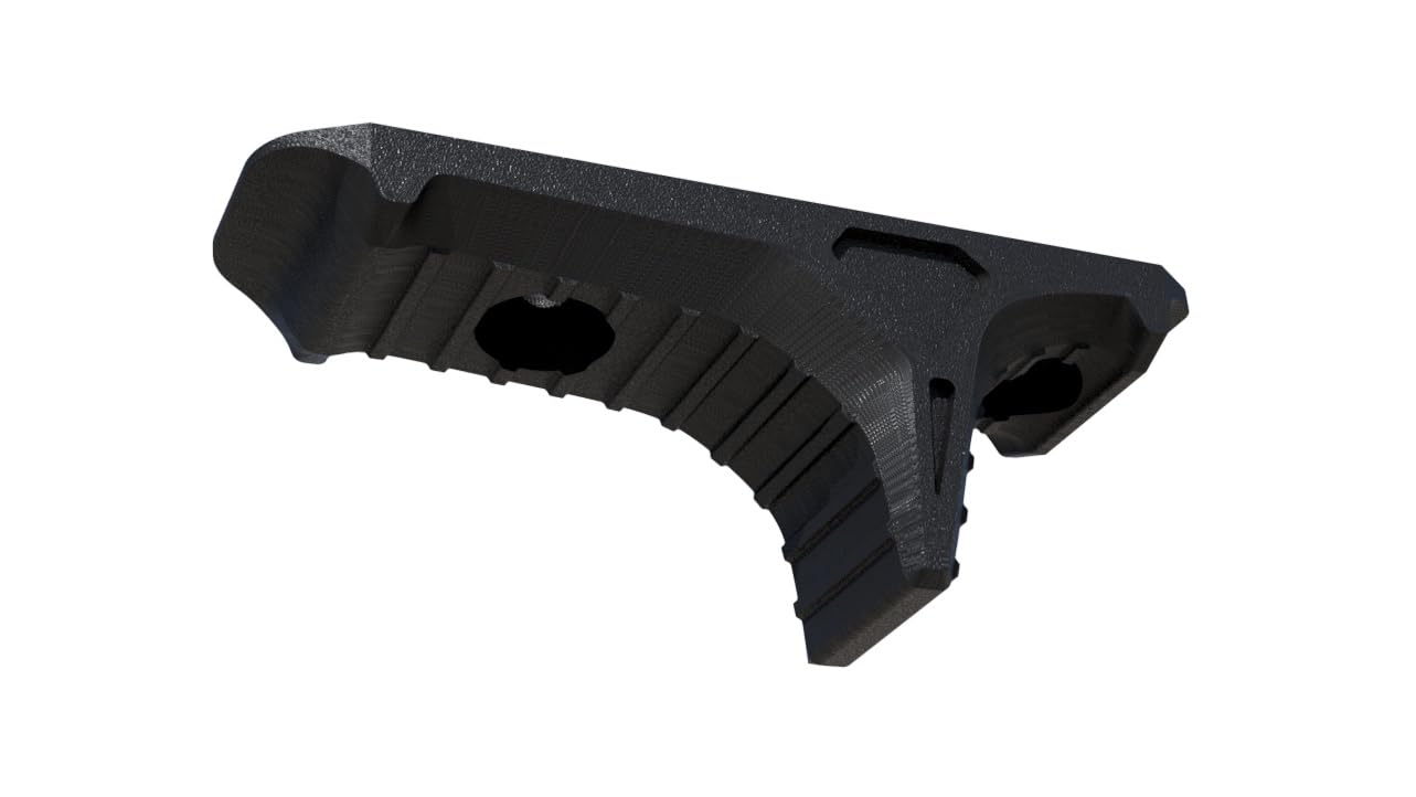 Nerv – Low Profile Archery Accessory, Ergonomic Light Weight Durable for Outdoor Use and Training Rail Mount System (Black, XL Boss)