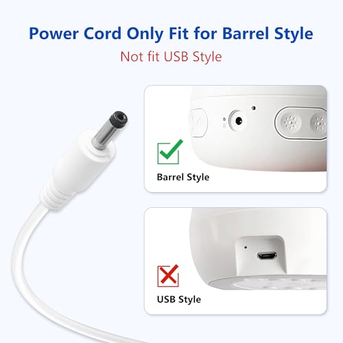 USB Charging Cable for Hatch Sound Machines – 4.9FT Length, Pack of 1