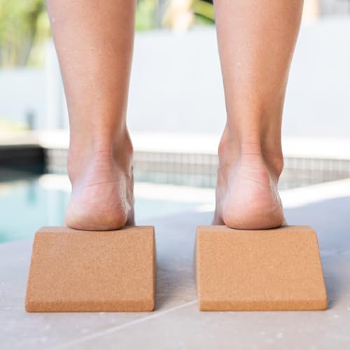 Cork Wedges for Foot Alignment, Balance & Arch Support