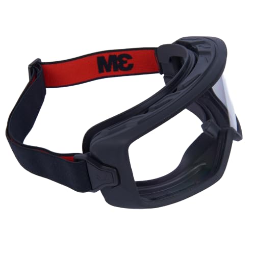 3M GoggleGear Protective Goggles 3000 Series Clear Anti-Fog Lens One Size